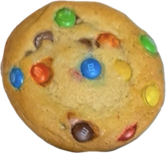 Chewy M&M Cookie