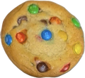 Chewy M&M Cookie